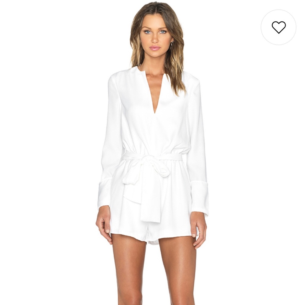 The Fifth label white playsuit/ romper XS
